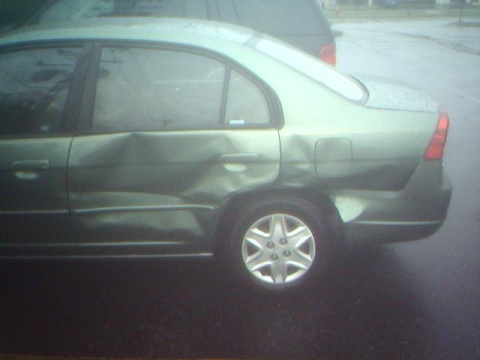 civic wreck 0